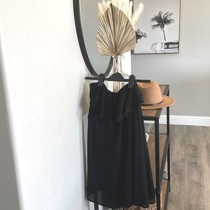 Off the shoulder Black Dress